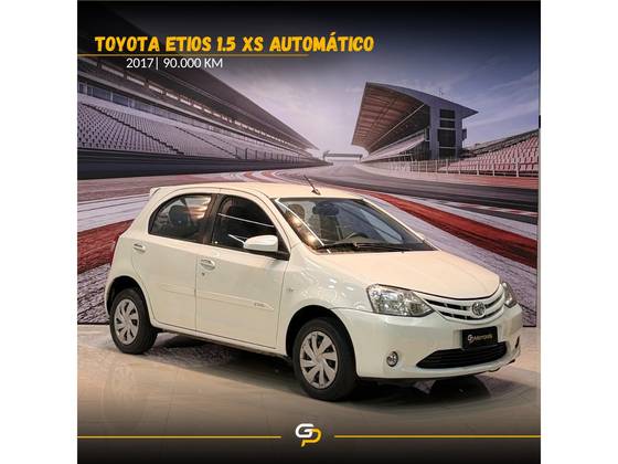 TOYOTA ETIOS 1.5 XS 16V FLEX 4P AUTOMÁTICO TOYOTA ETIOS 1.5 XS 16V FLEX 4P AUTOMÁTICO
